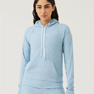 outdoor voices cloudknit hoodie